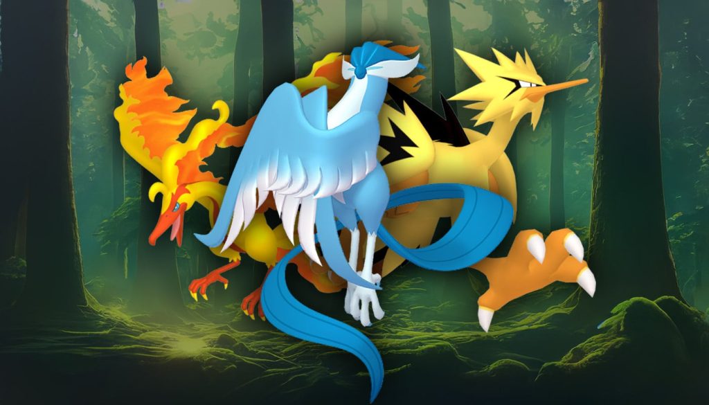 Galarian Birds Shiny: Shiny Galarian Articuno, Zapdos, Moltres
