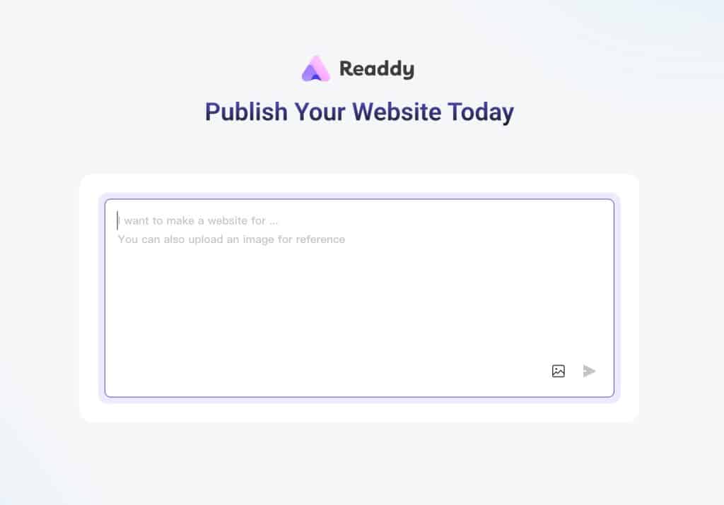 Image 1 of Readdy Empowers Small Businesses with AI-Driven Websites