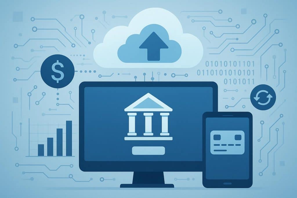 Modern banking cloud technology driving digital transformation in financial services