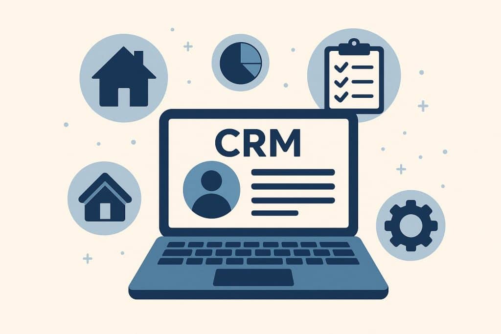 CRM dashboard optimizing operations for home service companies like plumbing and cleaning businesses