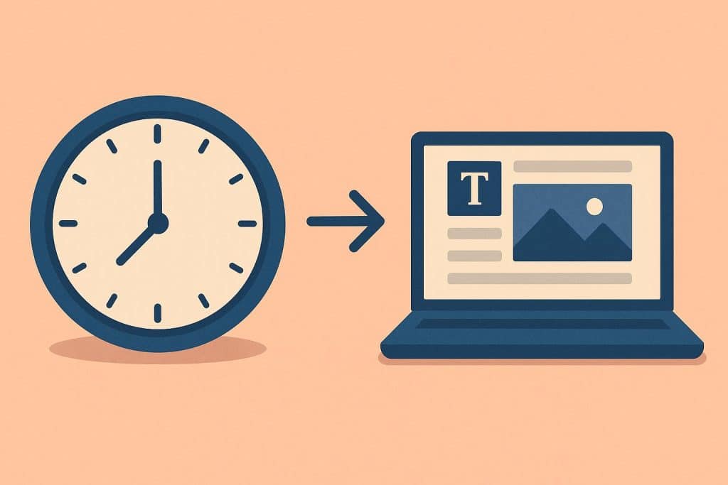 Modern content creation tools reducing production time and boosting digital workflow efficiency