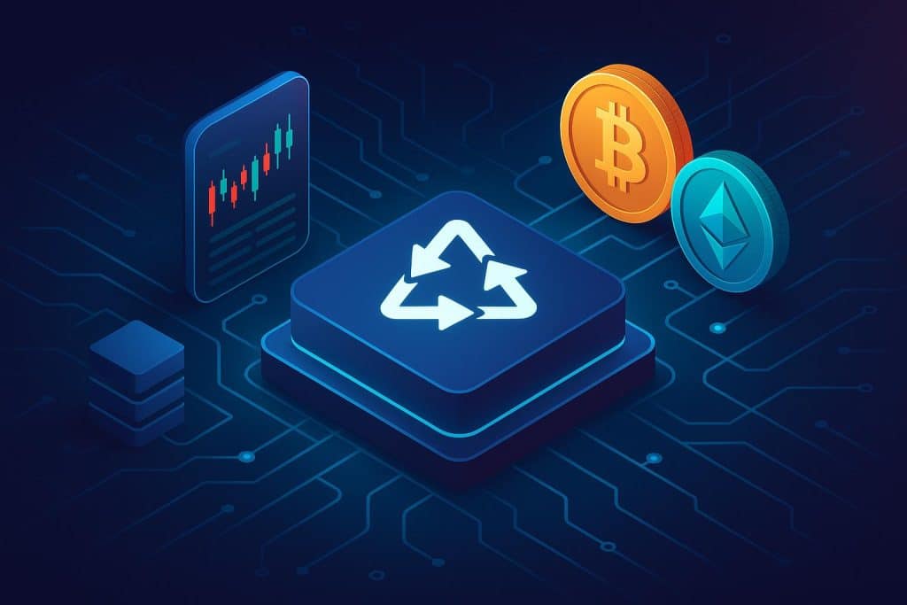 Changeum.io digital platform interface showcasing innovative cryptocurrency exchange features