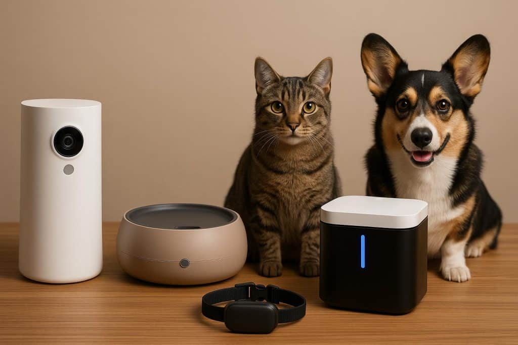 Smart pet gadgets and accessories improving pets’ wellbeing and daily life at home