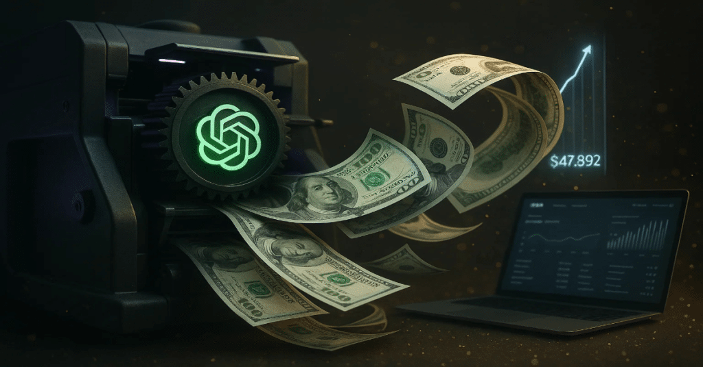 Image 1 of ChatGPT Money Printer: The Complete Guide to AI Side Hustles With OpenAI and Claude