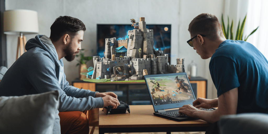 Image 1 of Games for friends that can be played on different platforms?