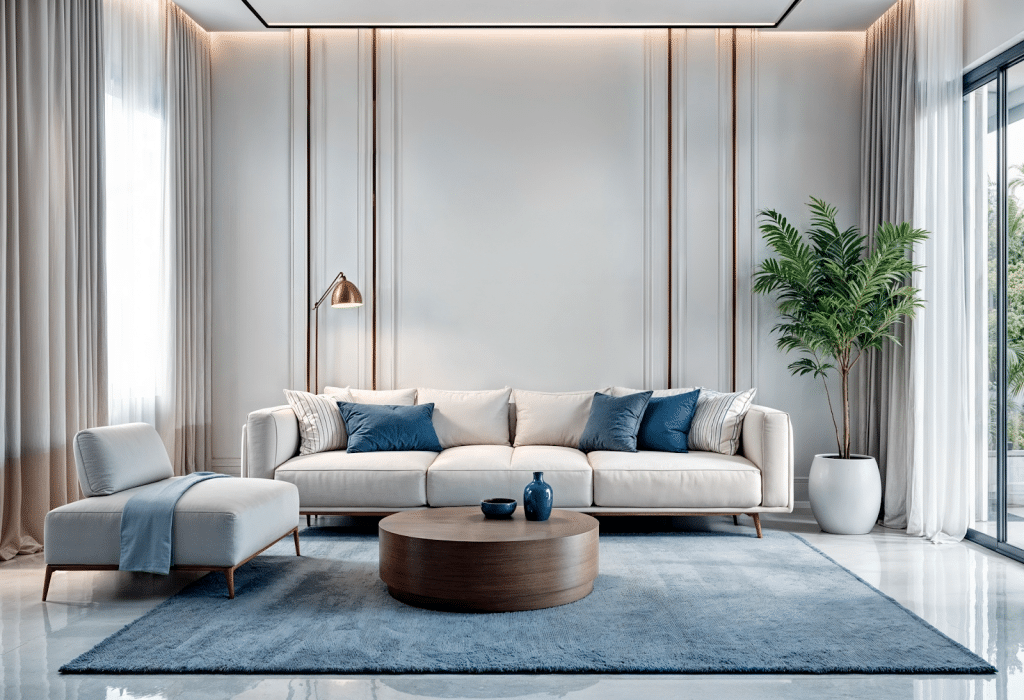 Image 1 of 5 Tips to Make Your Living Room Cozy on a Budget