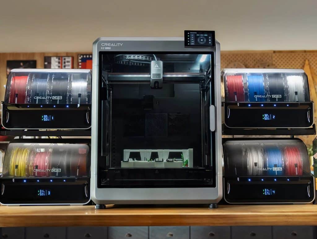 Image 1 of Multicolor and Multi-Material Printing with Creality’s CFS Ecosystem