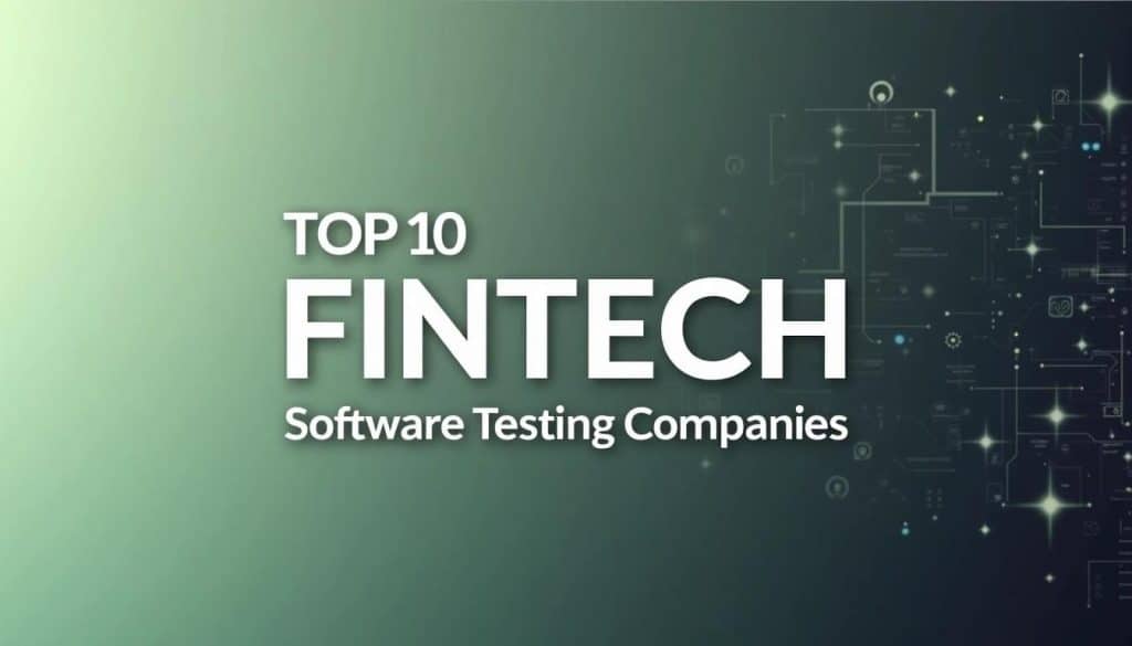 Image 1 of Top 10 Fintech Software Testing Companies