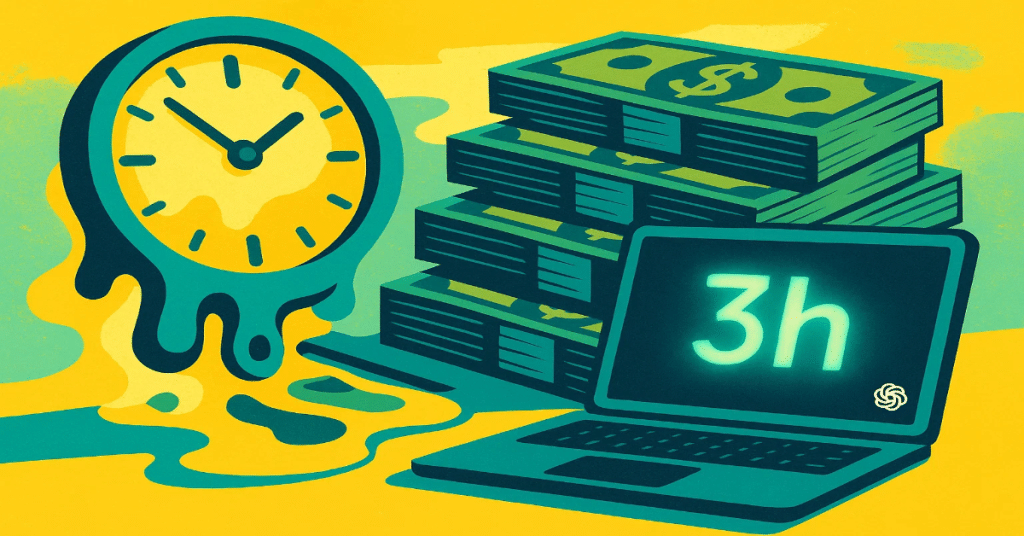Image 1 of ChatGPT Planned My Entire Week — I Work 3 Hours a Day and Earn More Than Ever