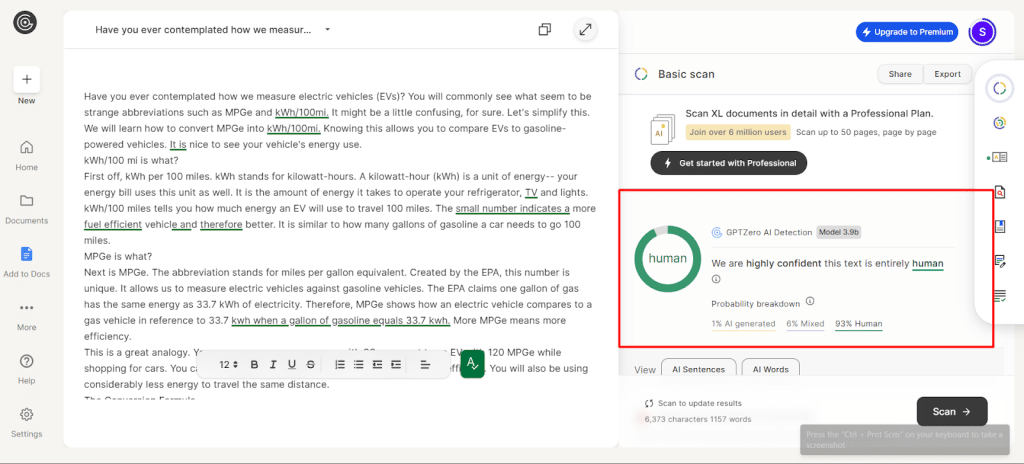 Image 1 of Unit Conversion for EVs: Convert kWh/100mi to MPGe