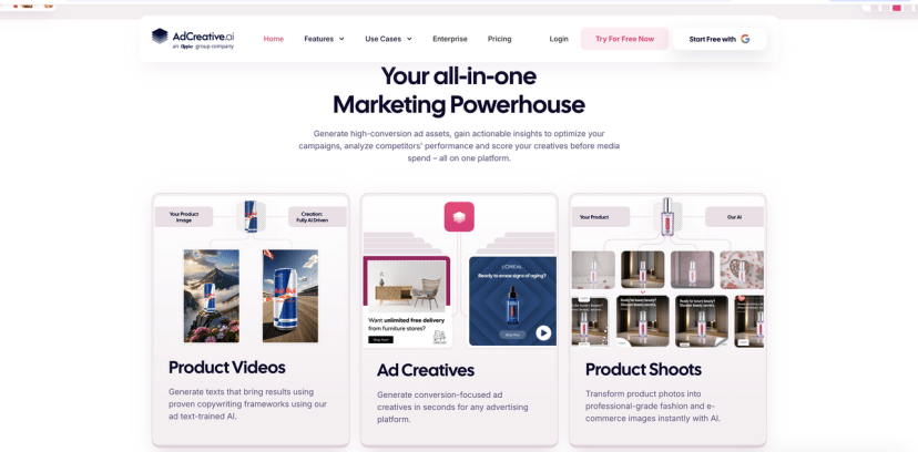 AdCreative.ai screenshot