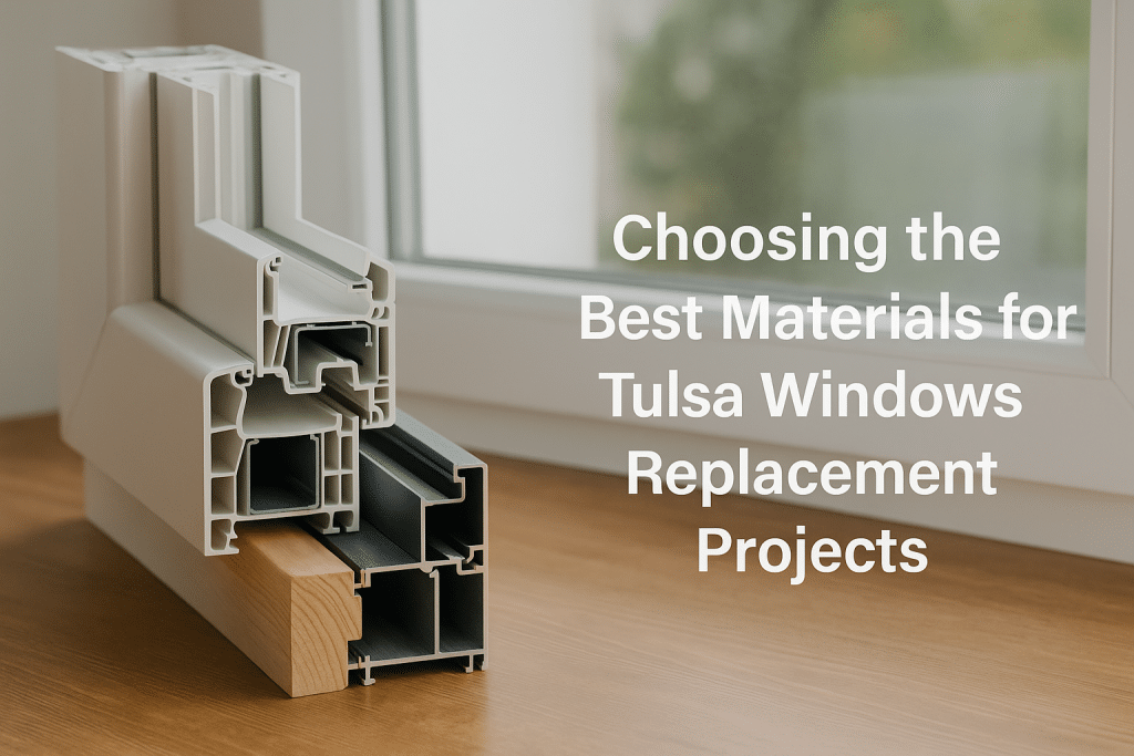 Choosing the Best Materials for Tulsa Windows Replacement Projects