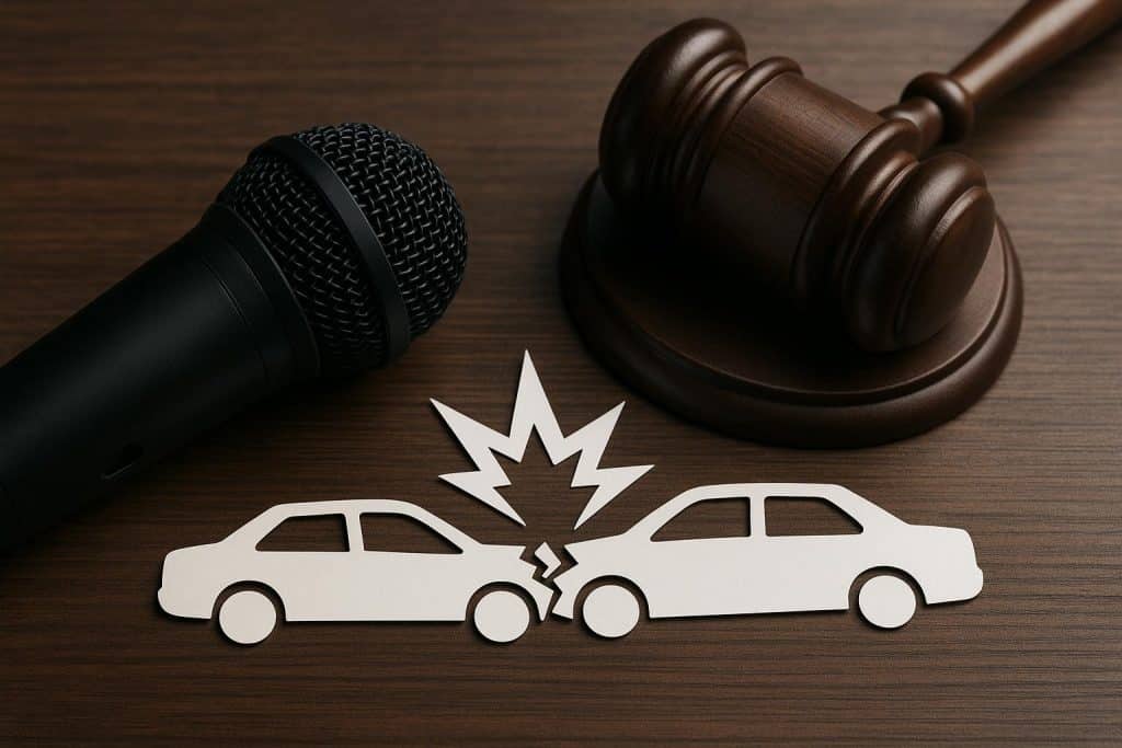 Insurance agent recording accident statement, highlighting risks to victims’ personal injury claims