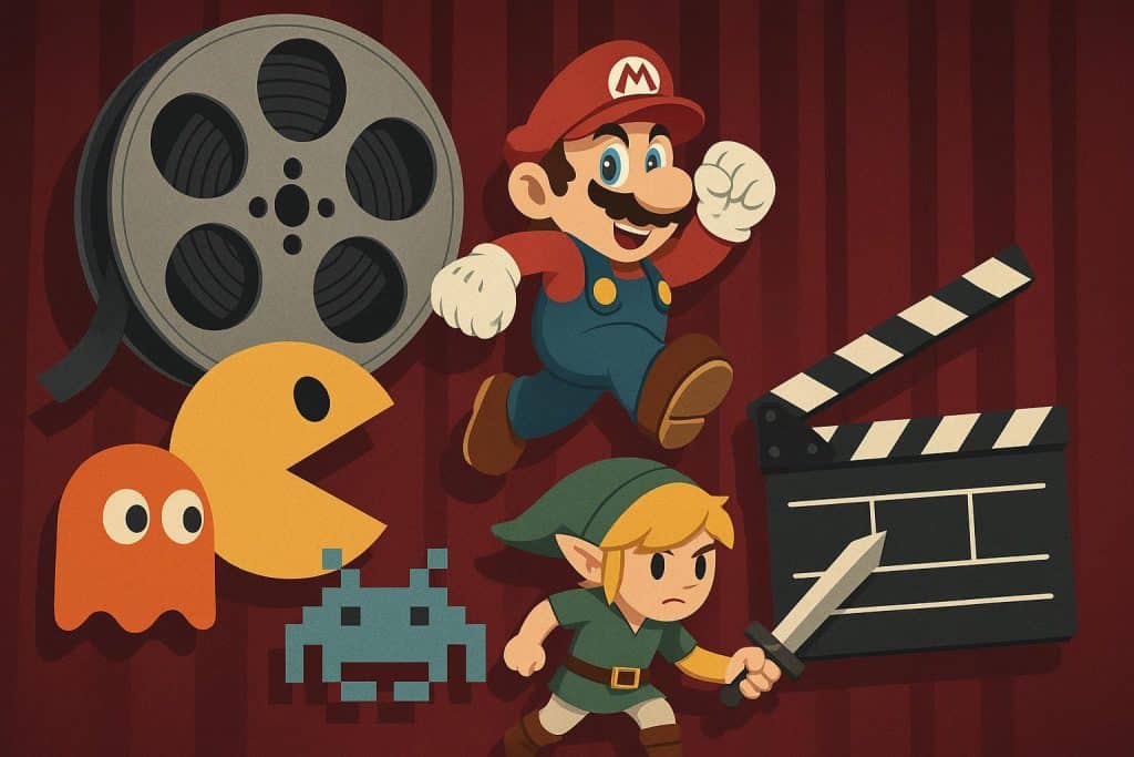 Famous video game characters and scenes that inspired iconic moments in cinema