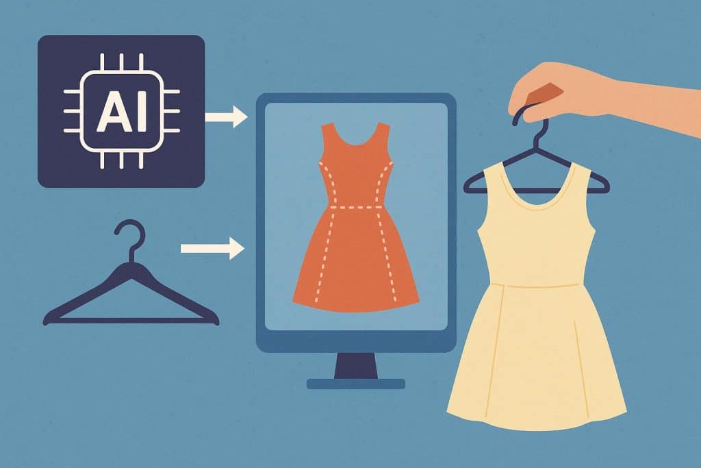 Artificial intelligence optimizing fashion supply chain and streamlining industry processes