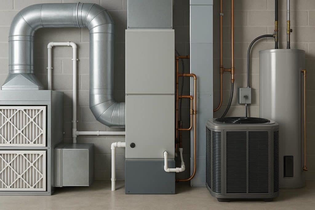 How a Skilled HVAC Contractor Handles Complex System Installations HVAC contractor installing complex ventilation and heating system components in a commercial building