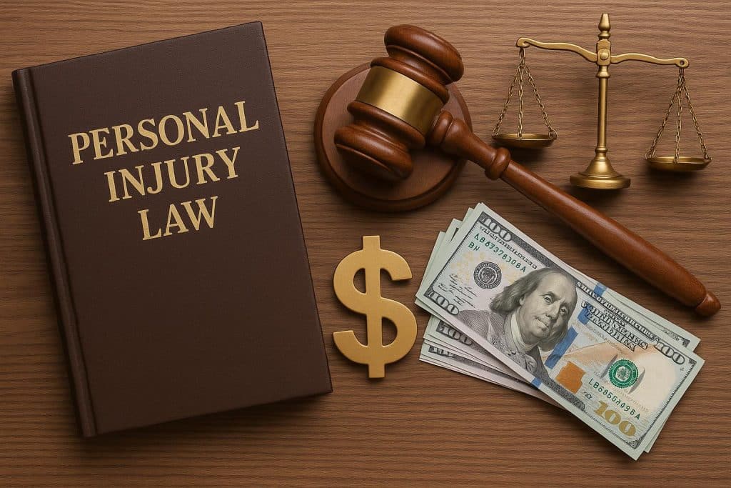 How Personal Injury Lawyers Help Victims Recover Compensation Personal injury lawyer consulting with client about compensation claim paperwork in an office