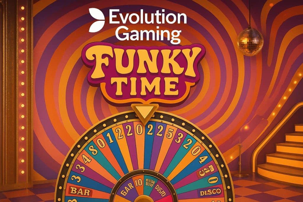 Evolution Gaming Funky Time: Rules and Gameplay Colorful Evolution Gaming Funky Time wheel highlighting gameplay features and rules.