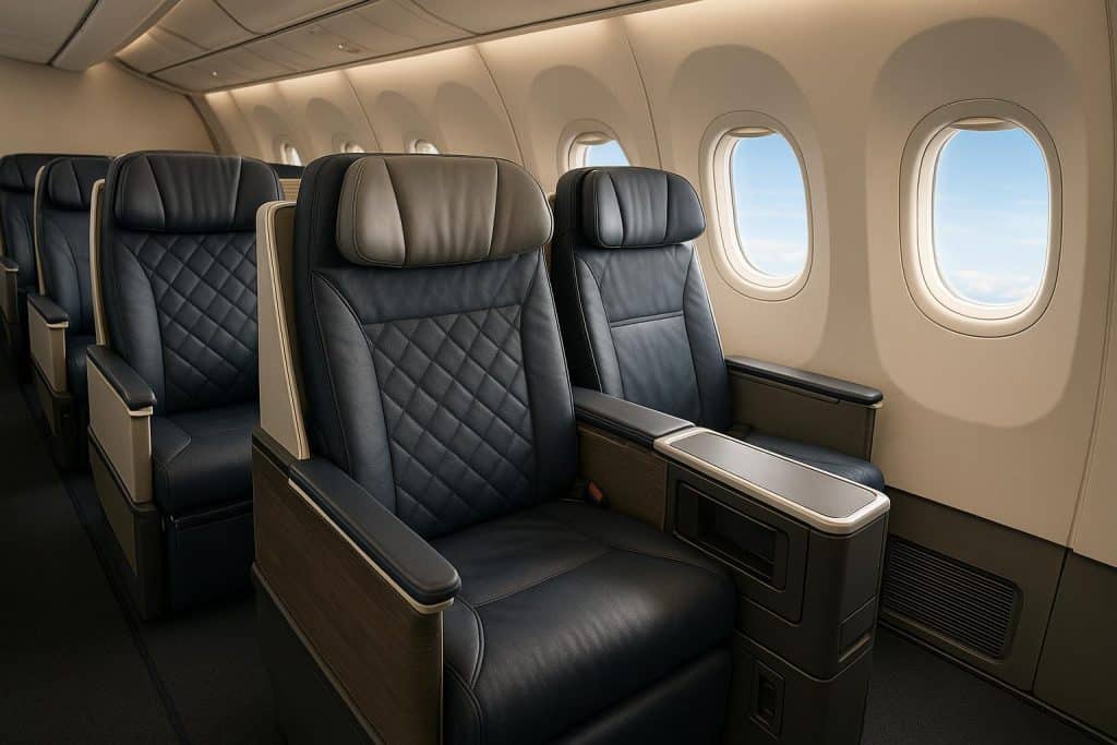 The Smart Traveler’s Secret: How Business Class Became the New Standard for Global Comfort Luxurious business class airplane cabin featuring spacious seats and premium travel amenities
