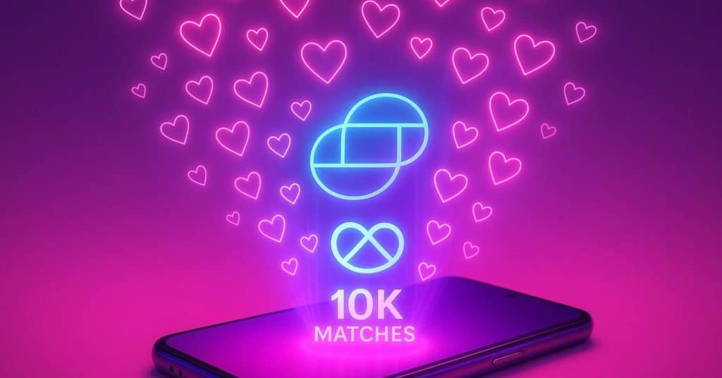 Image 1 of Gemini Hijacked My Dating Profile — 10,000 Matches Later I'm Engaged to a VC Partner
