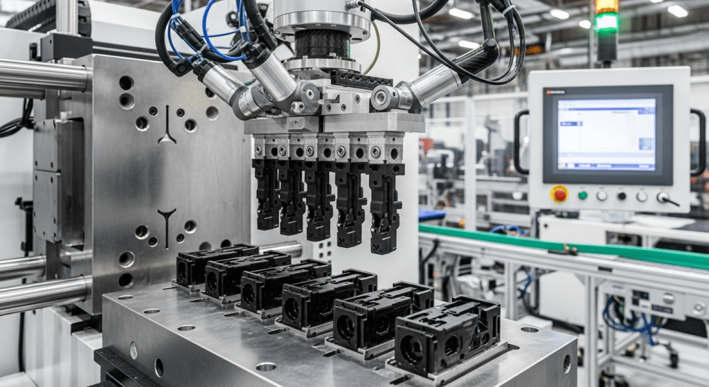 Image 1 of Process Showdown: Compression Molding vs. Injection Molding