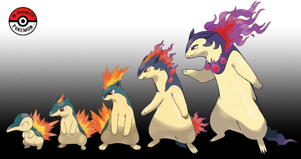 Cyndaquil Evolves To: Pokémon Diamond & Pearl