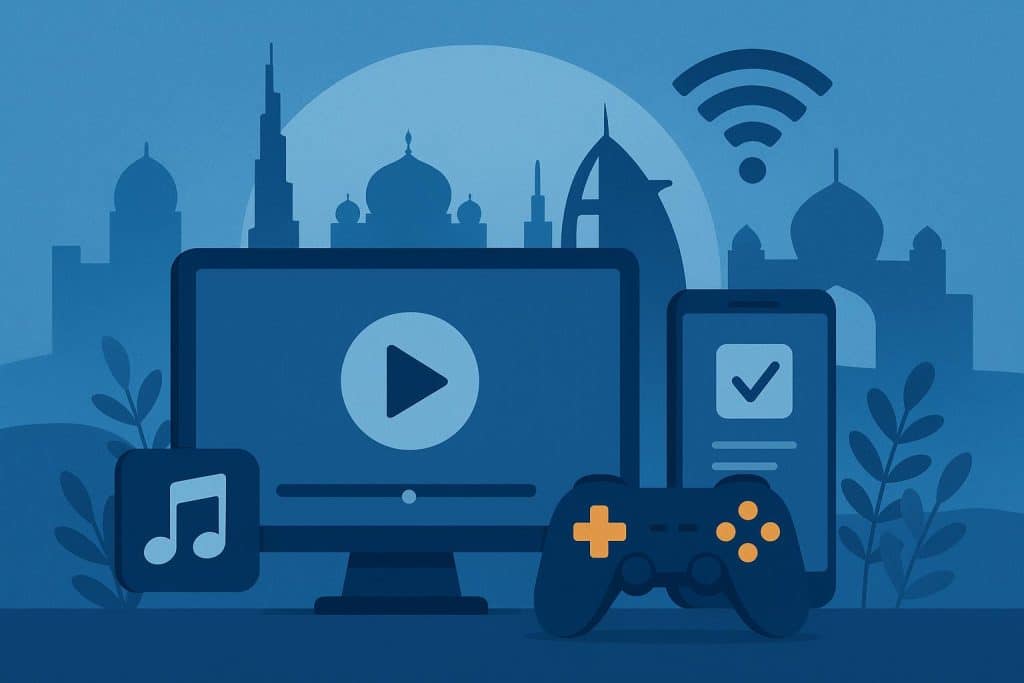 Digitalisation in the Middle East: How Online Platforms Shape Entertainment Streaming platforms and digital devices transforming entertainment in the Middle East