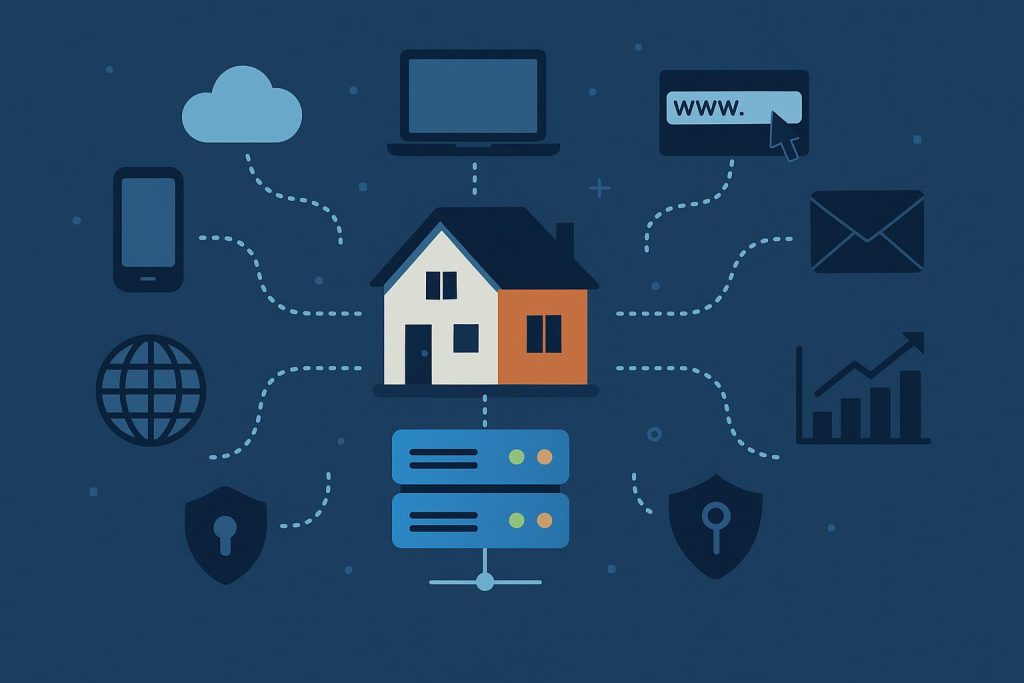 Networked residential proxies facilitating secure and anonymous internet browsing and data access