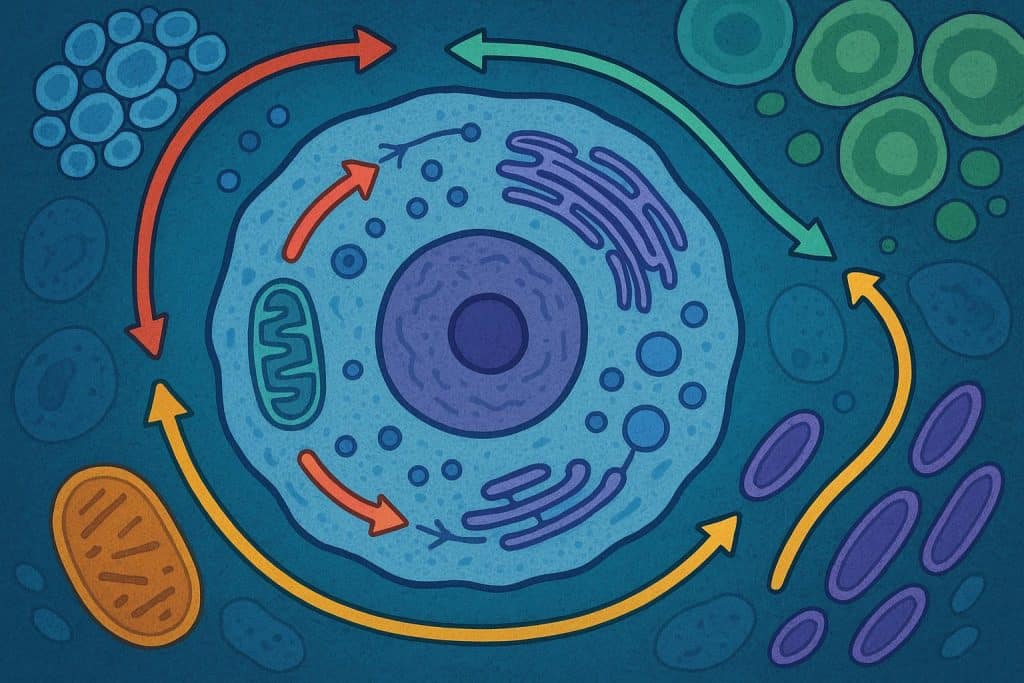 Why Cellular Pathways Hold the Next Revolution in Human Health Cellular pathways illustration highlighting breakthroughs in human health and medical research
