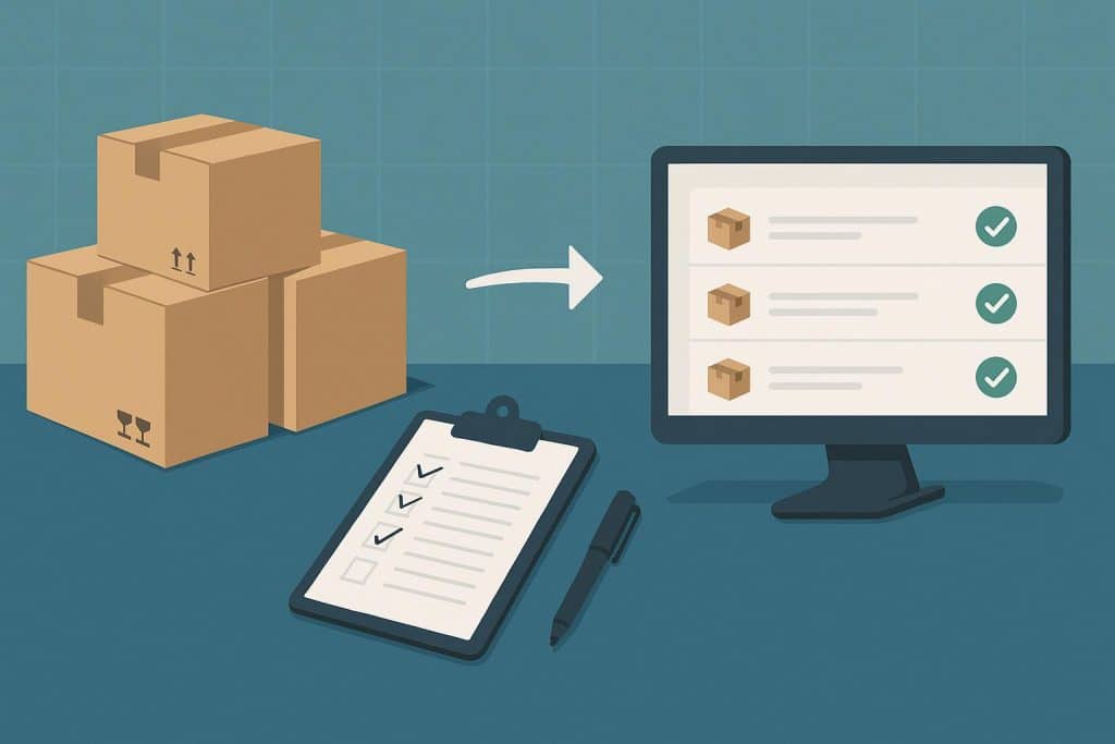 Automated mailroom software streamlining package tracking and digital log management