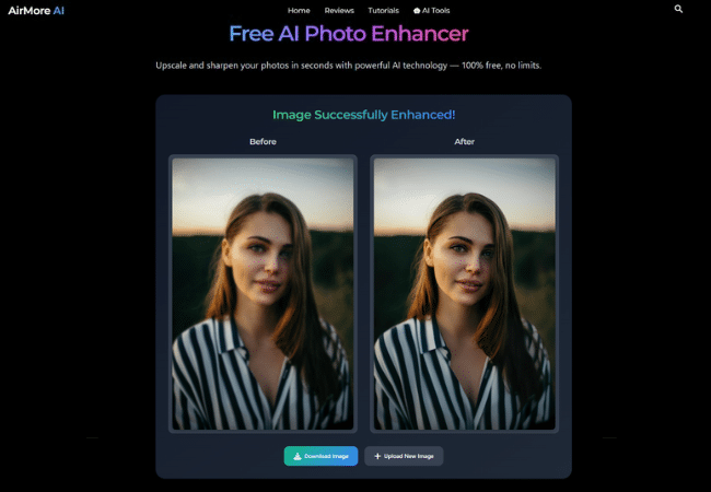 How to Use Airmore Image Enhancer AI: Step-by-Step Guide to Enhance a Blurry Image Image 1 of How to Use Airmore Image Enhancer AI: Step-by-Step Guide to Enhance a Blurry Image