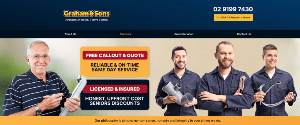 Why Homeowners Trust Graham & Sons Plumbing in Sydney for Fast, Reliable Repairs Image 1 of Why Homeowners Trust Graham & Sons Plumbing in Sydney for Fast, Reliable Repairs