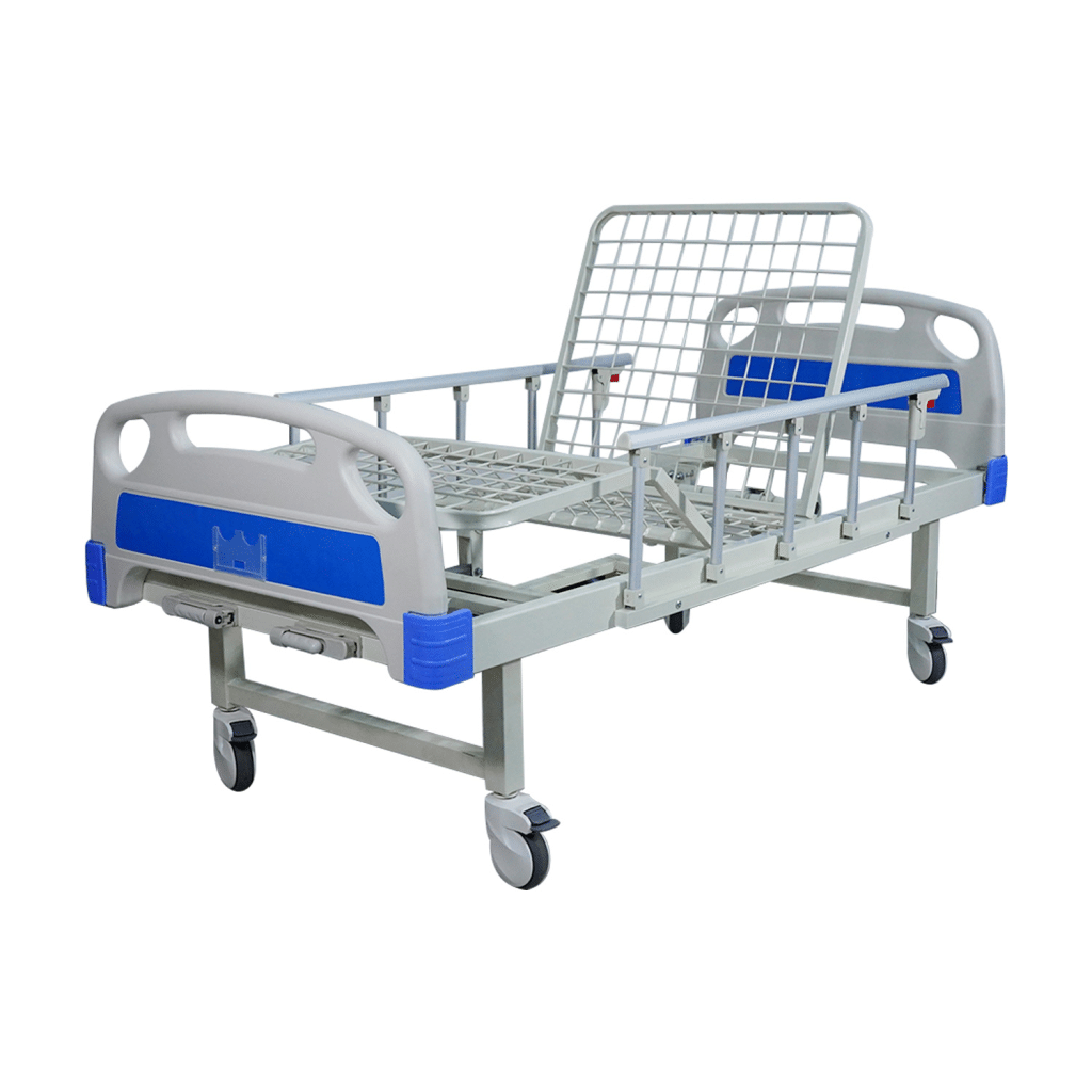Image 1 of For rural clinics, developing regions, or small private hospitals, manual beds offer everything necessary for safe patient handling without the added complexity of electric controls.