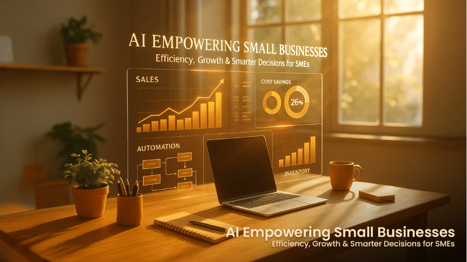 Image 1 of The Benefits of AI for Small and Medium-Sized Businesses