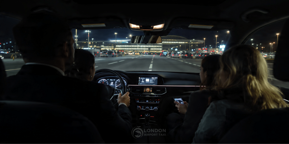 Image 1 of Luton Airport at Night — A Safe Taxi Travel Guide
