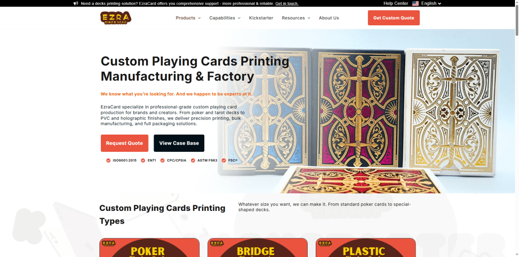 Image 1 of Why Custom Card Decks Still Work in a Digital Business World