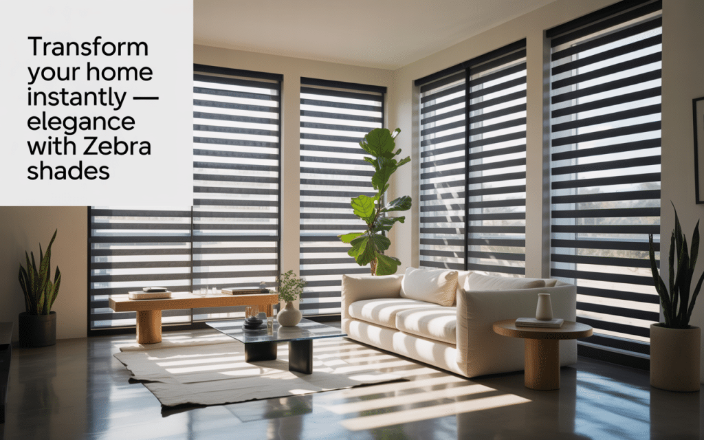 Transform Your Home Instantly: Bringnox Zebra Shades That Redefine Modern Elegance Image 1 of Transform Your Home Instantly: Bringnox Zebra Shades That Redefine Modern Elegance