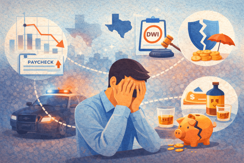 The Real Cost of a DWI in Texas: What It Does to Your Job, Insurance, and Family Budget