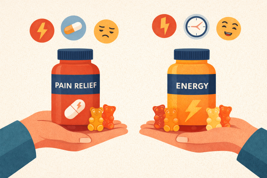 Pain Relief and Energy Gummies: Crucial Things to Consider Pain Relief and Energy Gummies: Crucial Things to Consider