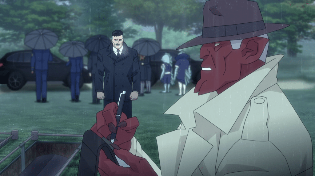 Damien Darkblood: Damien Darkblood in Invincible