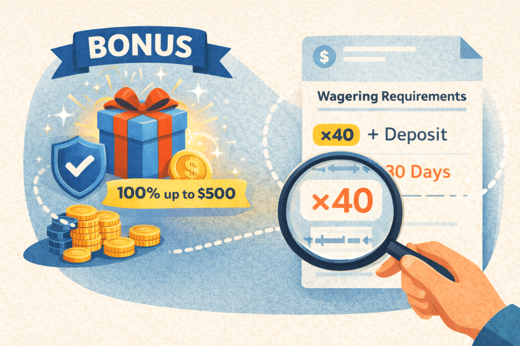 The Anatomy of an Online Bonus: Reading Between the Lines of Wagering Requirements The Anatomy of an Online Bonus: Reading Between the Lines of Wagering Requirements