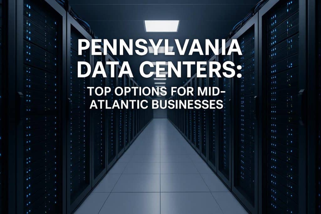 Pennsylvania Data Centers: Top Options for Mid-Atlantic Businesses Modern Pennsylvania data center facility serving Mid-Atlantic region businesses and enterprises