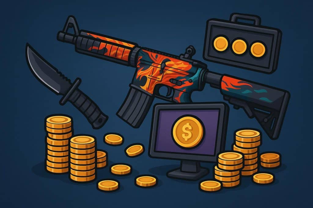 Best CSGO Skin Gaming Sites with Free Coins CSGO skin gaming sites offering free coins, digital skins, and secure online platforms