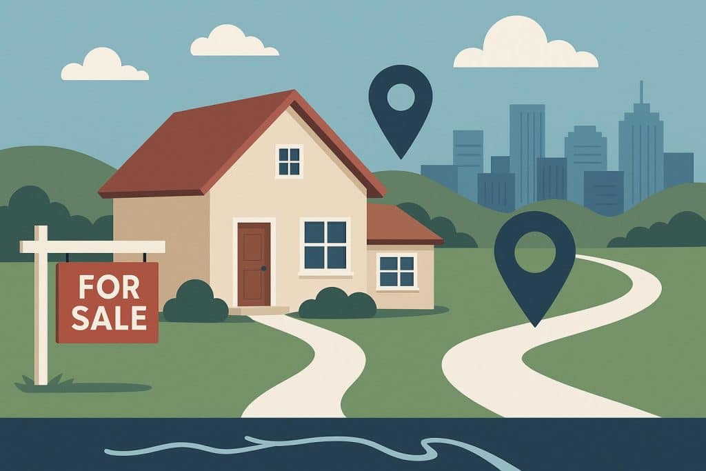 How to Navigate the Red Deer Real Estate Market as a First-Time Buyer Red Deer residential houses and neighborhood, ideal for first-time homebuyers exploring real estate