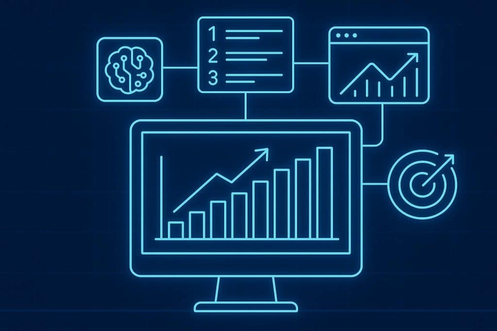 Top 10 AI Rank Tracking Tools for 2026: Measuring Visibility Across GPT, Copilot & Beyond Illustration of AI-driven rank tracking tools analyzing search visibility across GPT and Copilot
