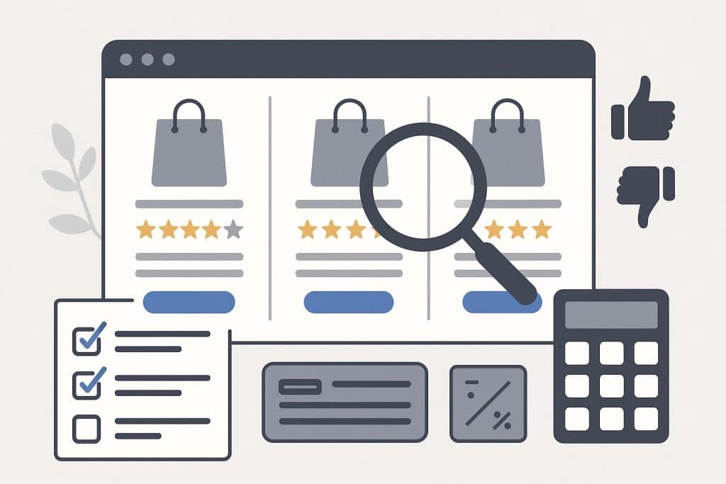 How Product Comparison Sites Help Consumers Make Better Decisions Product comparison charts displaying features and prices to guide smart consumer choices