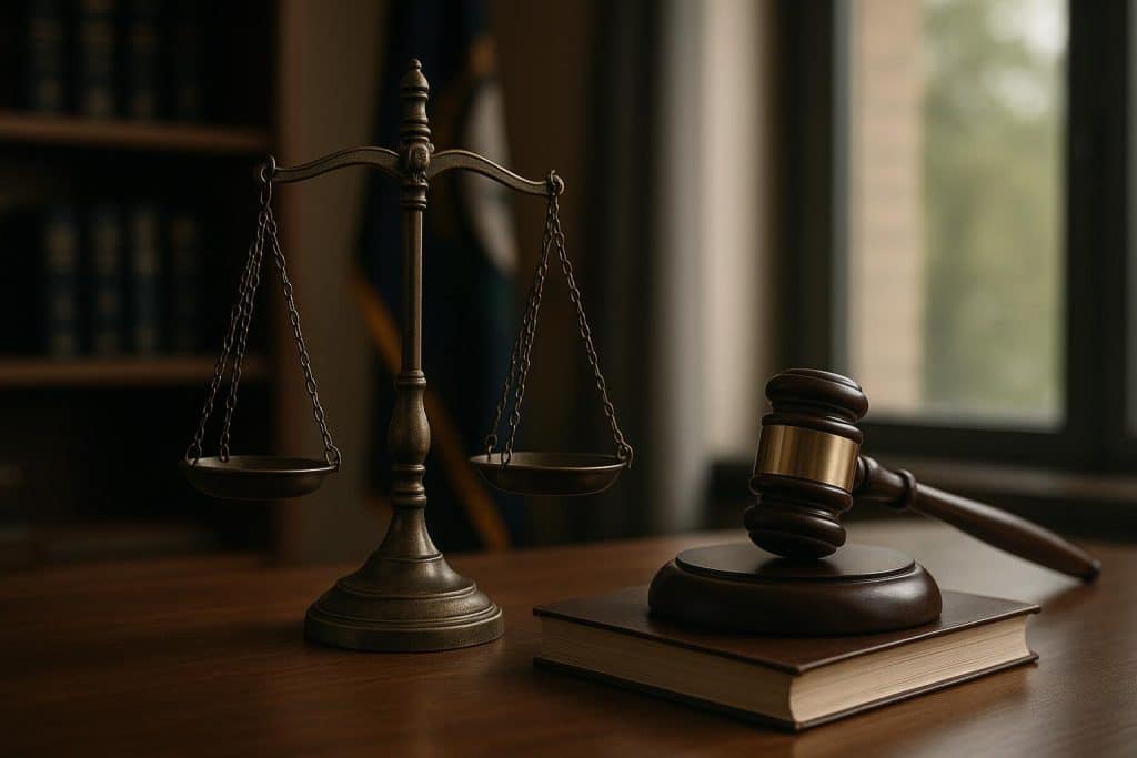 Prestonsburg personal injury lawyer consulting with client over legal documents and options