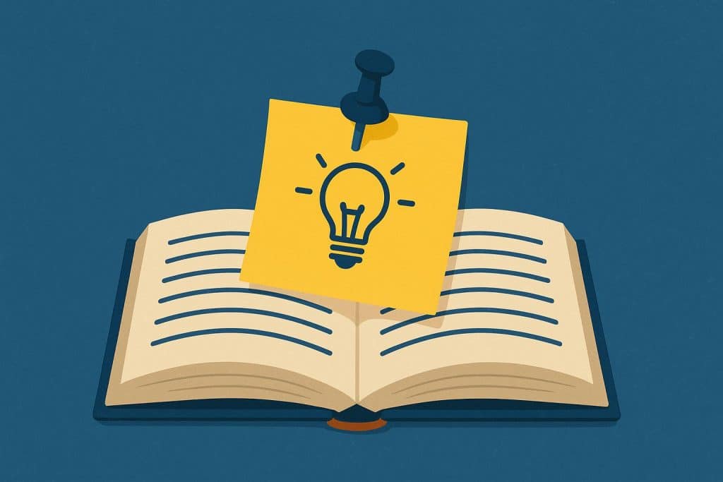 Illustration of brain absorbing information to represent how knowledge retention works