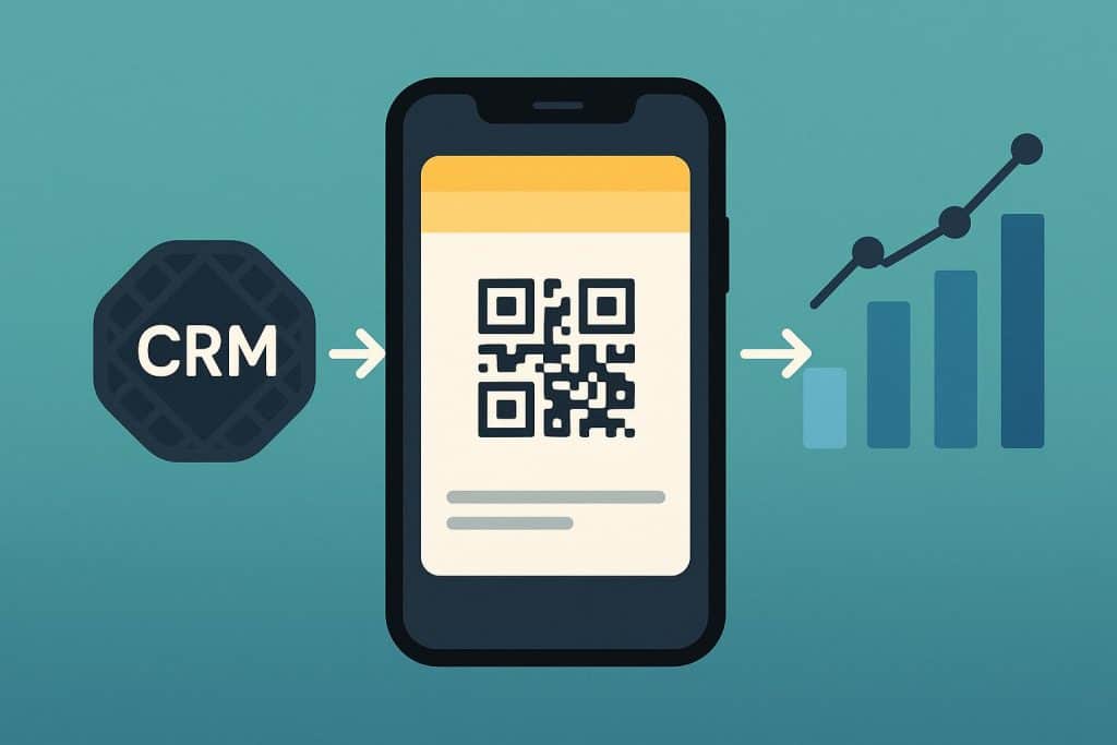 Mobile wallet pass on smartphone screen representing scalable CRM engagement strategy
