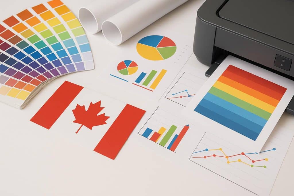 Online and local printing services in Canada offering business cards and promotional materials